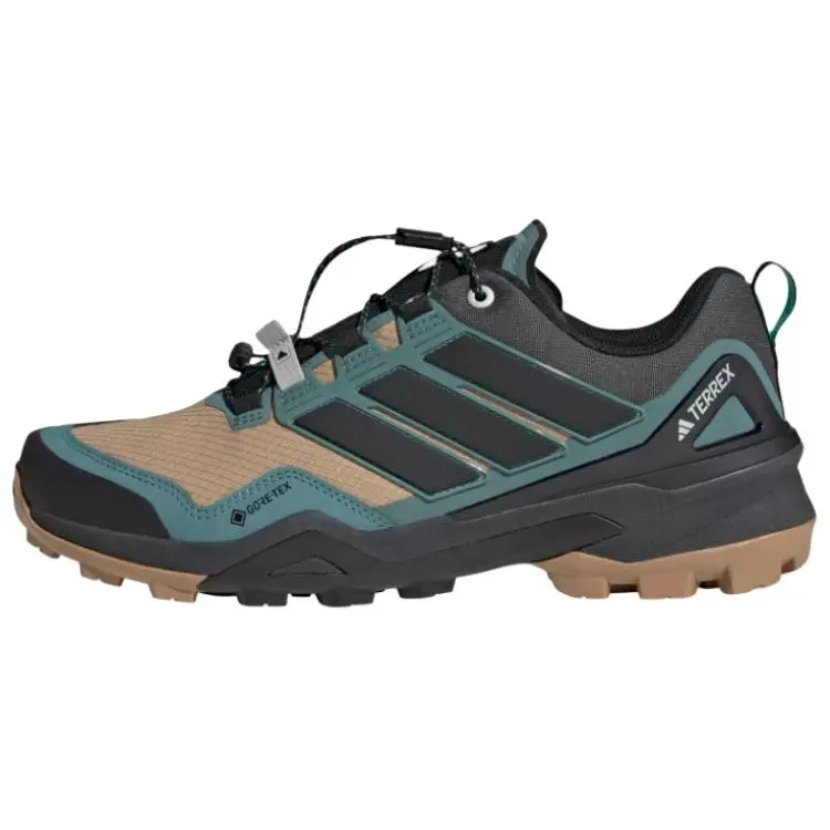 Adidas Terrex Skychaser Abrasion Resistant Waterproof Support Grip Mountaineering Shoes Men's Black Brown