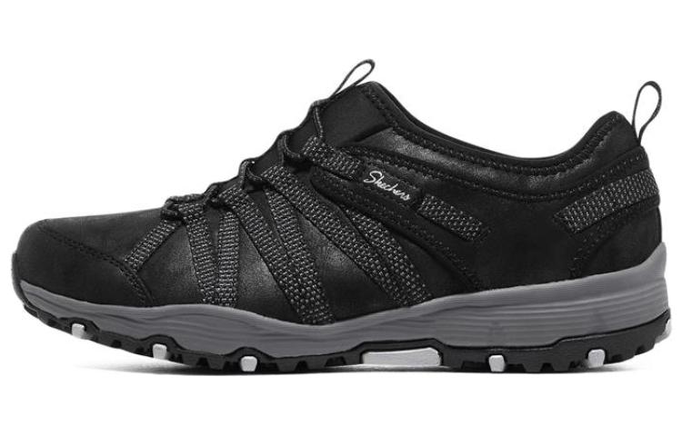 Skechers Seager Hiker Durable Breathable Low-Top Sports Casual Shoes Women's Black