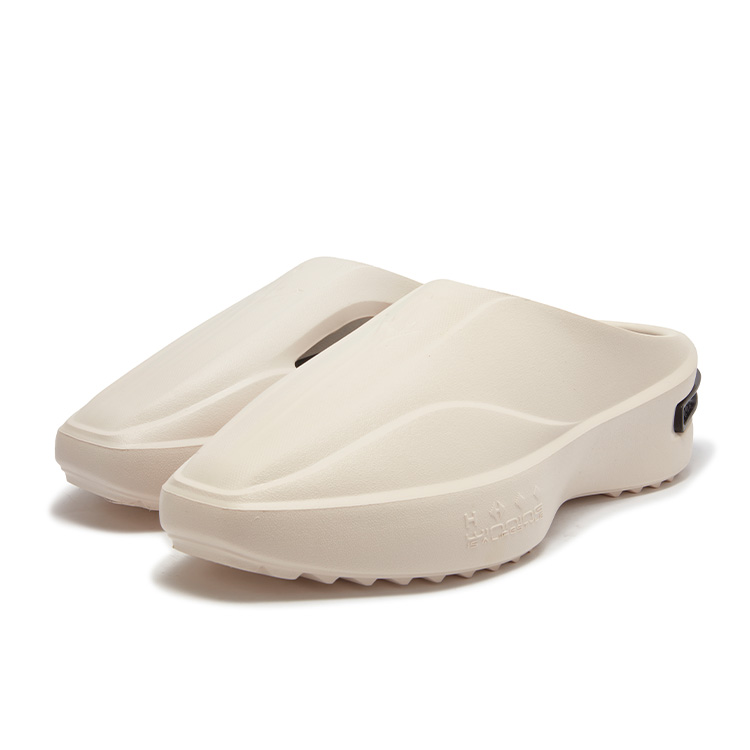 361° Joker Cyber Abrasion Resistant Slip Resistant Closed Toe Slippers Unisex Lotus Seed White купить в интернет-магазине Yoocart с быстрой доставкой по России.