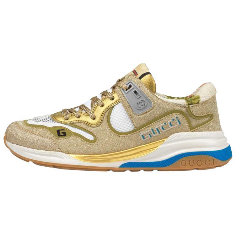 GUCCI Women's Ultrapace 'Gold Sparkling Fabric' Women's