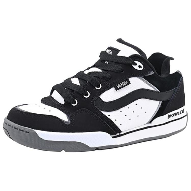 Vans Rowley Abrasion Resistant Low top Casual Shoes Unisex Black White купить в интернет-магазине Yoocart с быстрой доставкой по России.