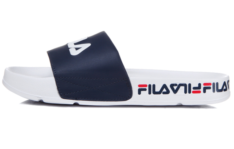 FILA Slide Slippers Unisex Blue White
