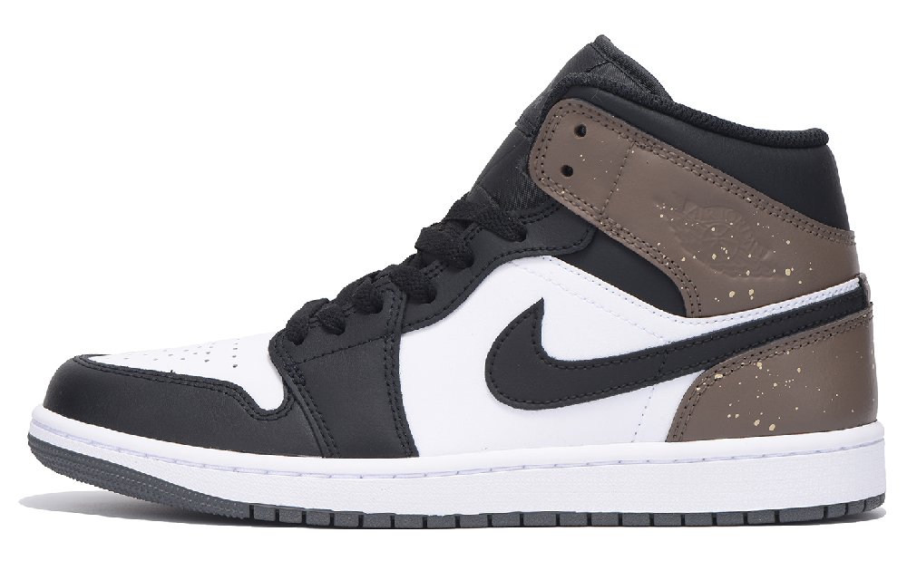Jordan Air Jordan 1 Wear-resistant And Lightweight Low-Top Vintage Basketball Shoes Unisex Brown