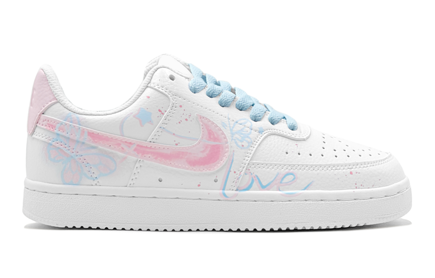 Nike Court Vision Low Skateboard Shoes Women's Low top Pink купить в интернет-магазине Yoocart с быстрой доставкой по России.