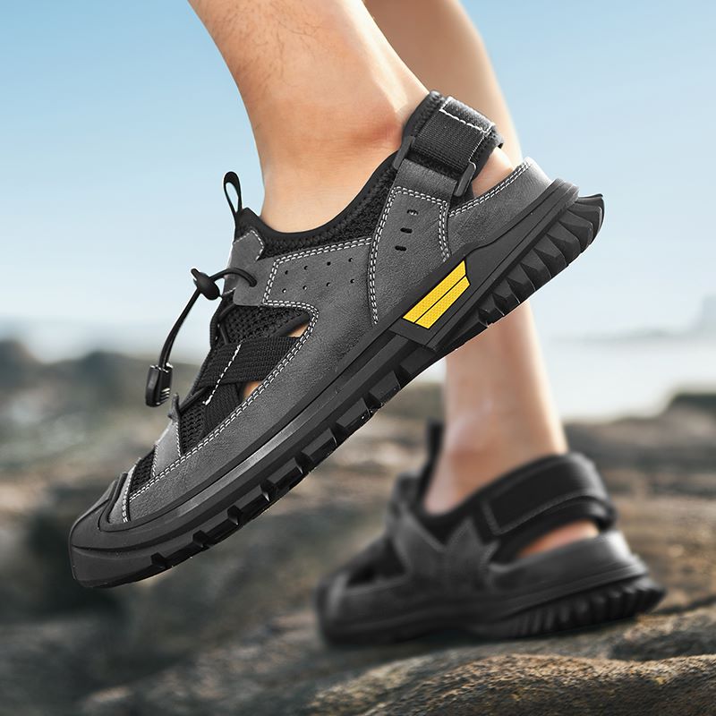 Jeep River Trekking Shoes Men Black