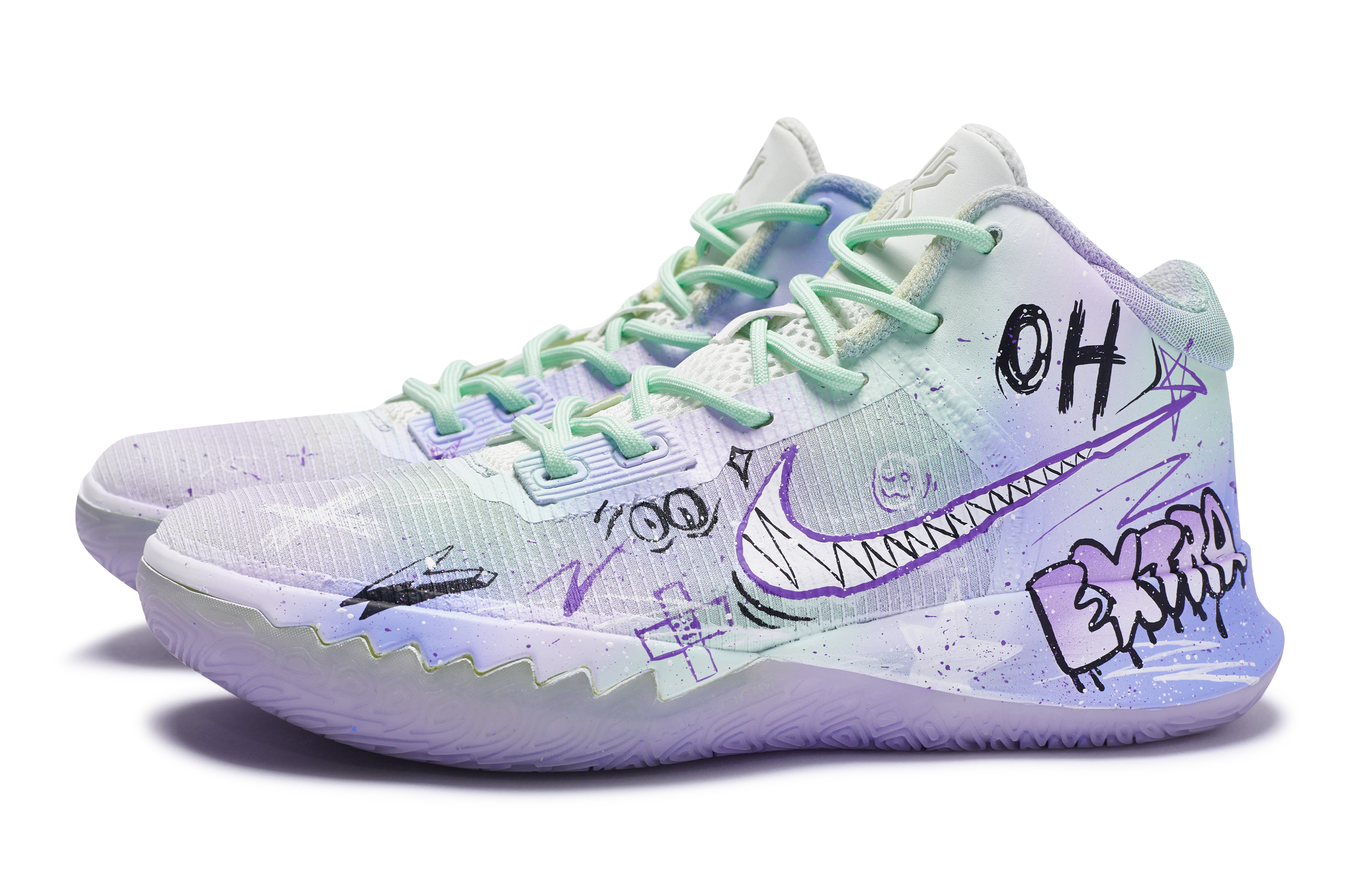 Nike Flytrap 4 Basketball Shoes Men's Mid top Green купить в интернет-магазине Yoocart с быстрой доставкой по России.