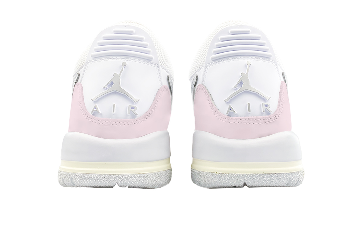 Jordan Legacy 312 Low Top Vintage Basketball Shoes Men's Silver Pink купить в интернет-магазине Yoocart с быстрой доставкой по России.