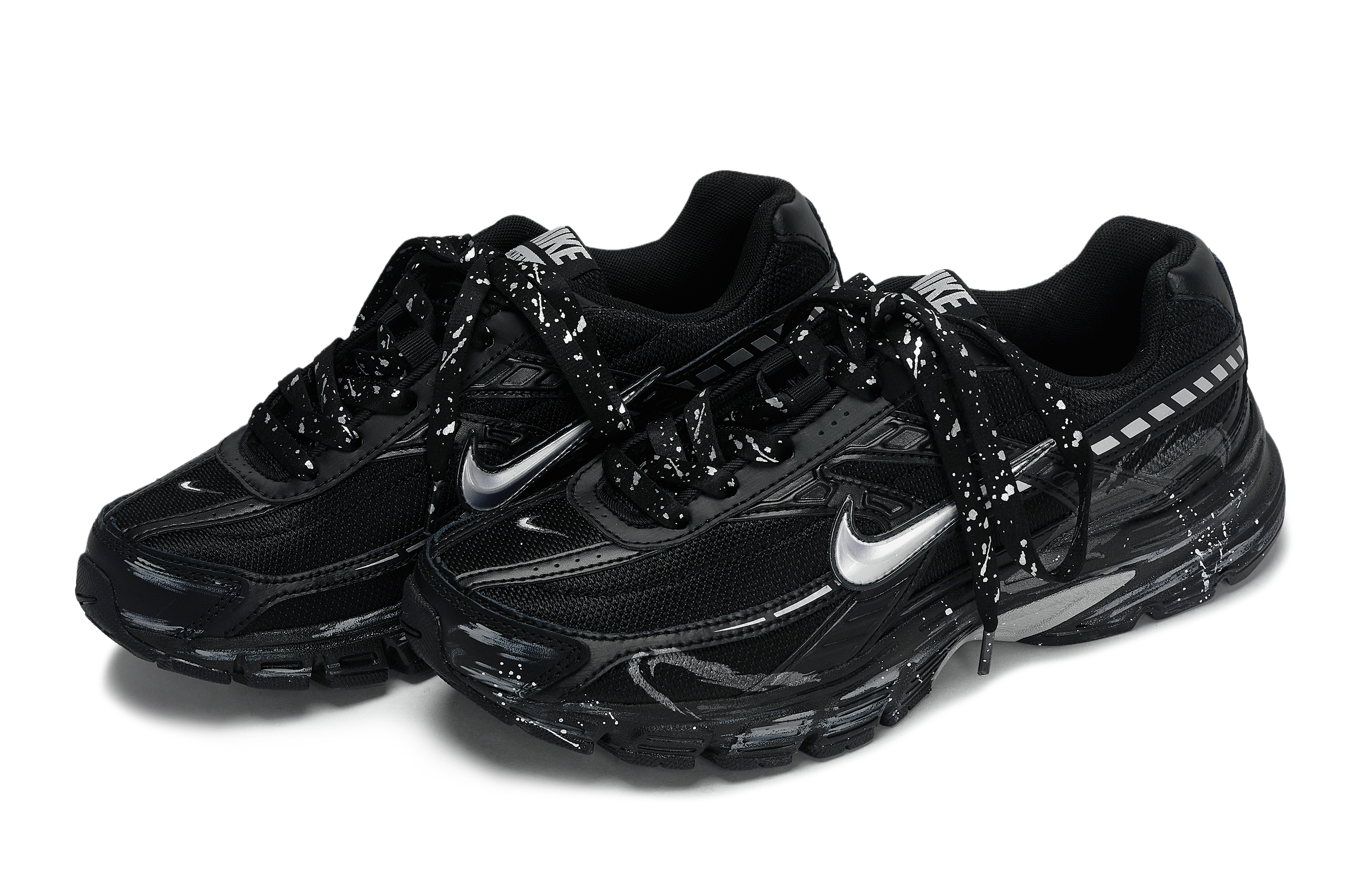 Nike Initiator Anti Slip Wear Resistant Low Top Running Shoes Men's Black Gray купить в интернет-магазине Yoocart с быстрой доставкой по России.