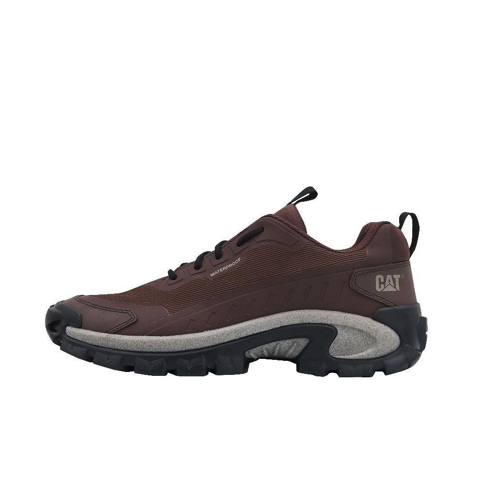 CAT Anti-Slip Wear-Resistant Low-Top Outdoor Shoes Unisex Dark Umber