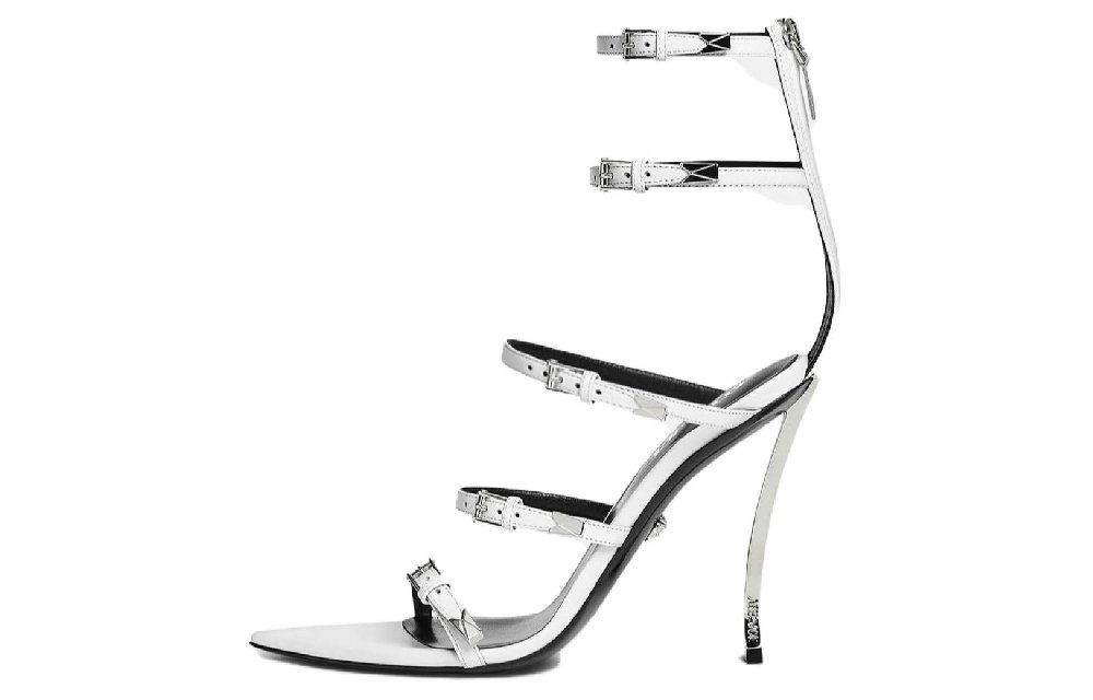 VERSACE Stylish Sandal Women's Silver
