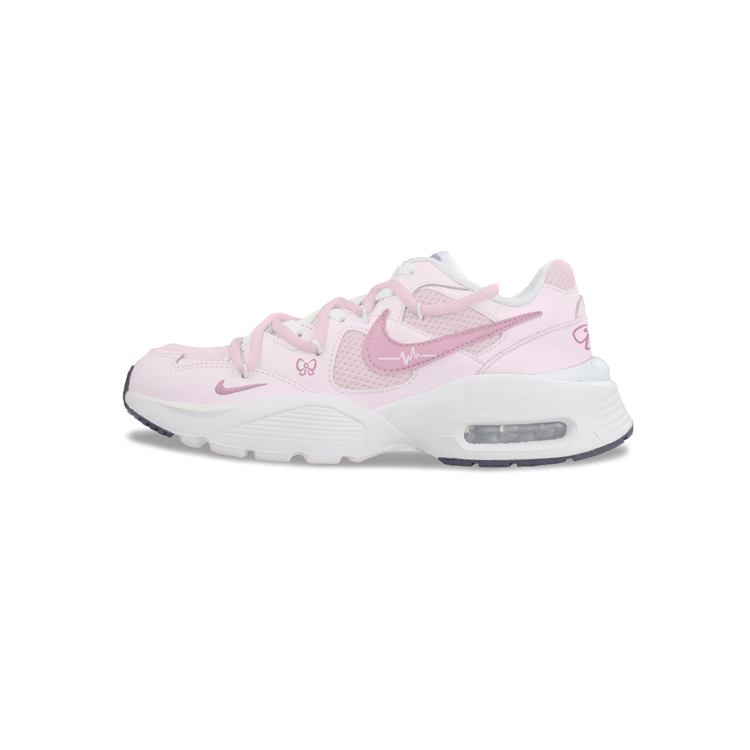 Nike Air Max Fusion Slip Resistant Low Top Casual Running Shoes Women's Pink