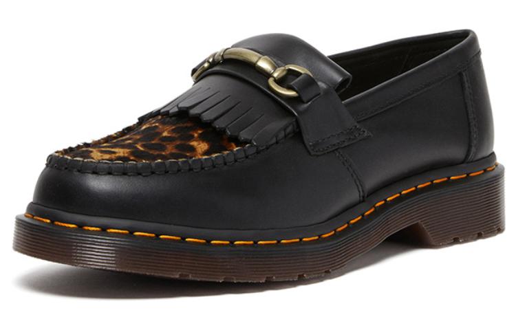 Dr. Martens Adrian Snaffle Hair On Loafer 'Micro Leopard'