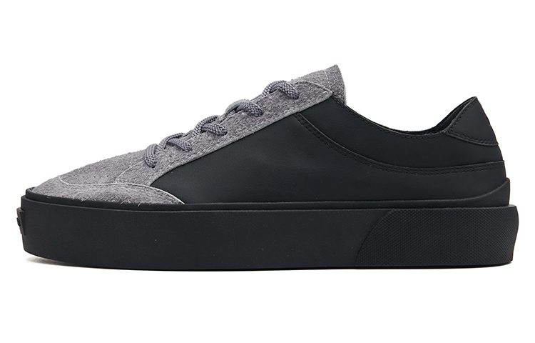 EQLZ EQUALIZER Fault 23LO Wear-resistant And Lightweight Low-Top Skateboard Shoes Unisex Black Gray
