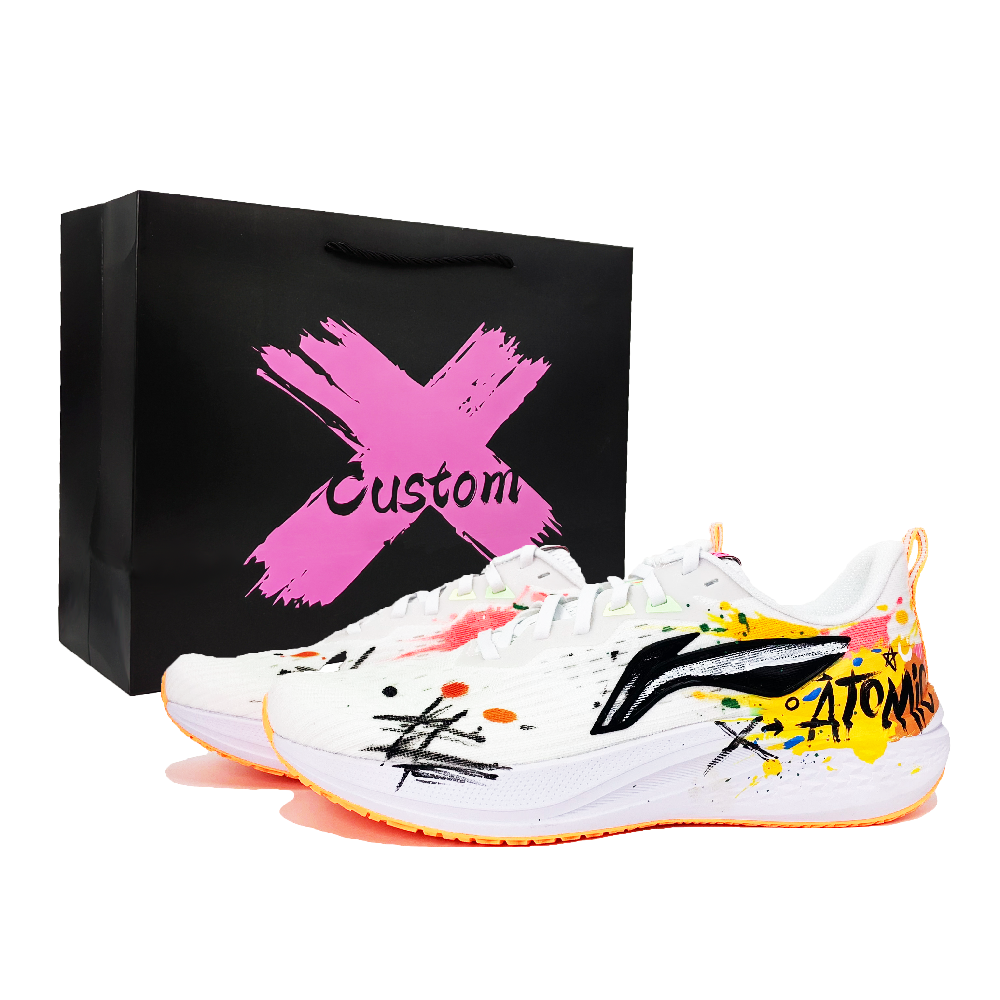 LiNing Red Hare 7 Anti Slip Wear Resistant Low Top Casual Training Running Shoes Men's White