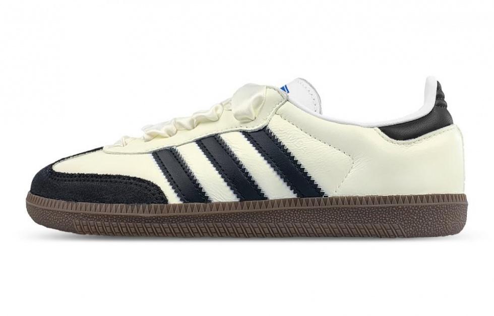 Adidas Originals SAMBA OG Low-Top Skateboard Shoes Unisex Beige Black