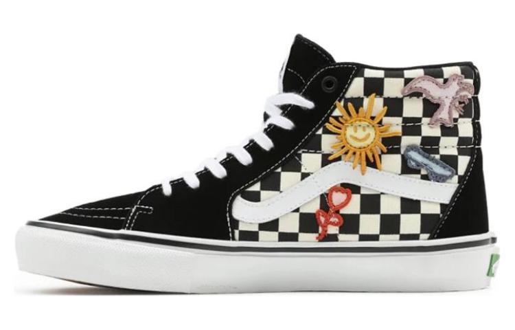 Vans Sk8 Hi Skateistan Checkerboard