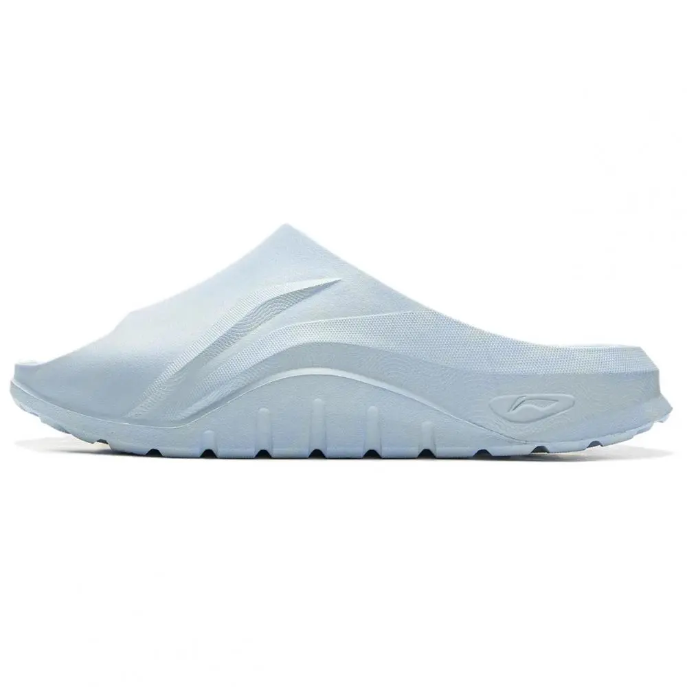 LOL x LiNing Soft Clap Slip Resistant Quick Dry Slide Slippers Unisex Clear Sky Porcelain Blue