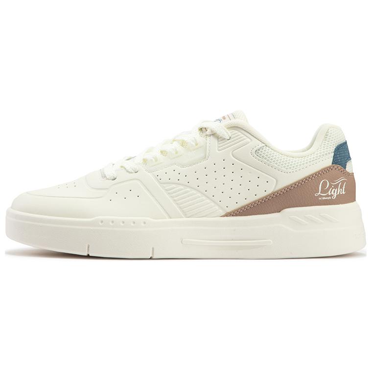 361° Abrasion Resistant Low Top Skateboard Shoes Men's White Gray