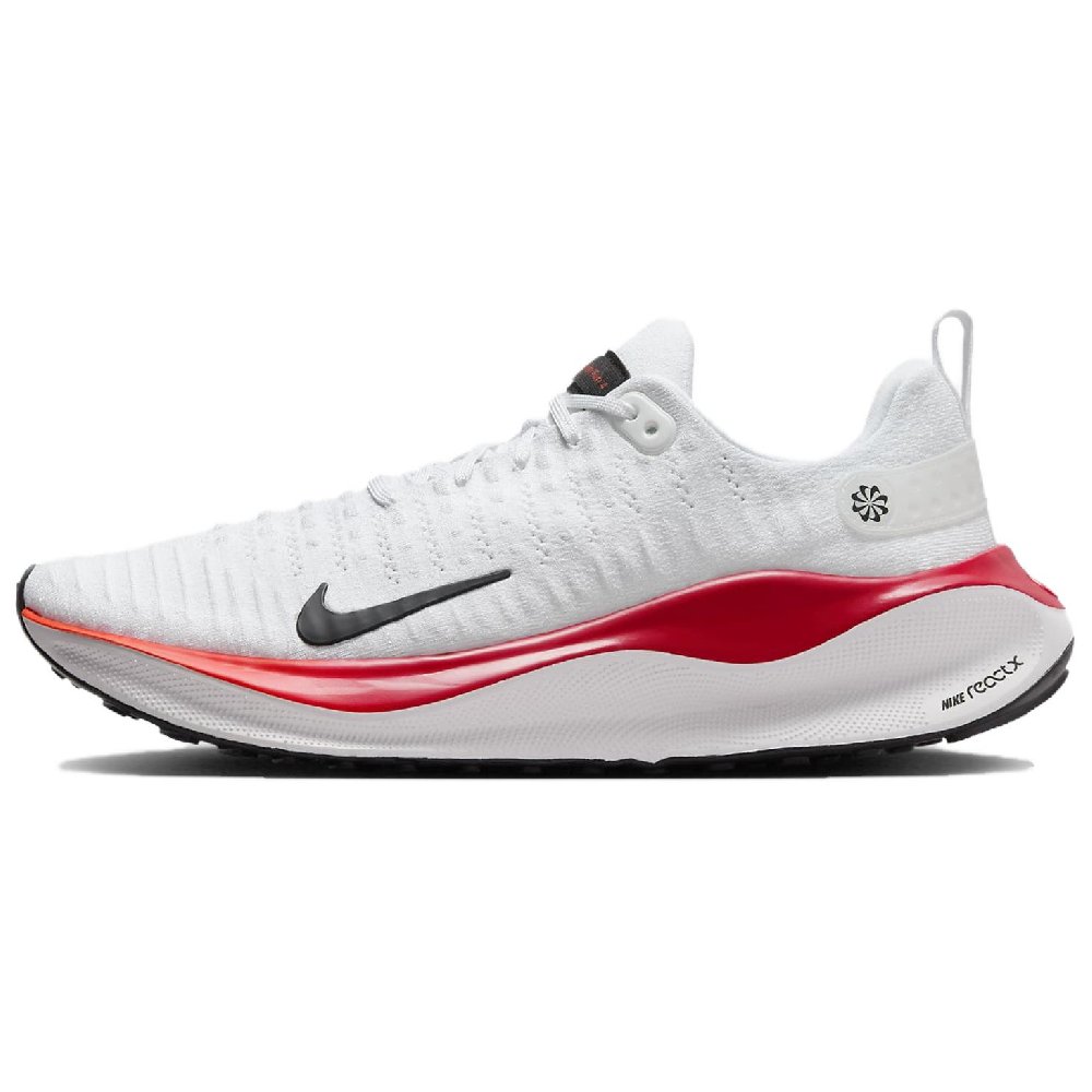 Nike ReactX Infinity Run 4 White Bright Crimson Black