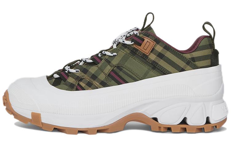 Burberry Arthur Check Cotton Military Green Women's