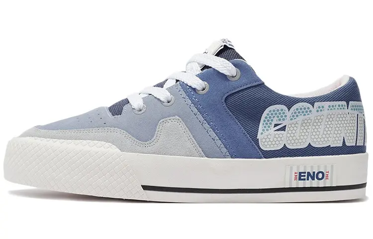 LiNing CF Tracing The One Collection Anti-Slip And Wear-Resistant Lightweight Low-Top Skateboard Shoes Men's Blue
