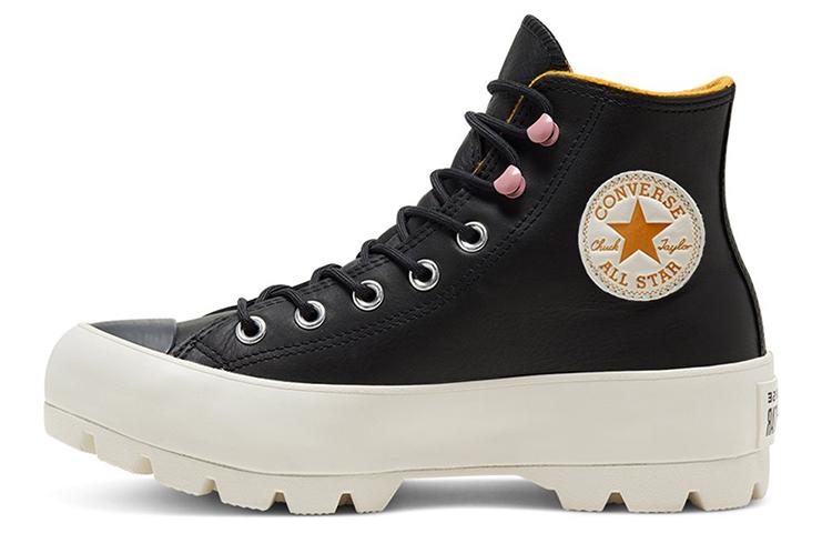 Chuck Taylor All Star Women's Converse Lugged Winter High Gtx 'Black Saffron Yellow' Women's
