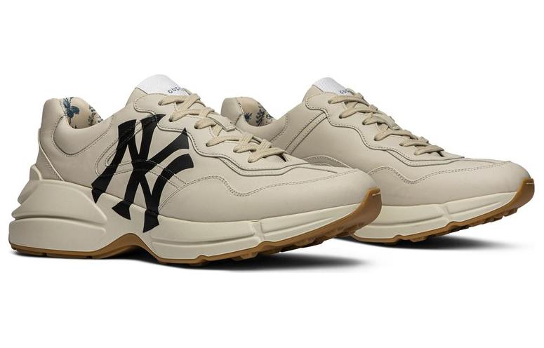 GUCCI Rhyton Leather Sneaker 'NY Yankees' купить в интернет-магазине Yoocart с быстрой доставкой по России.