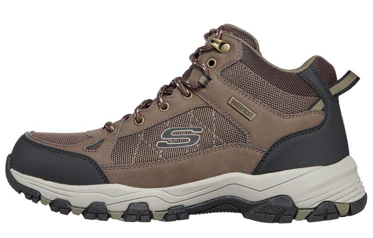 Skechers Relaxed Fit Selmen Melano Outdoor Shoes Men's Brown