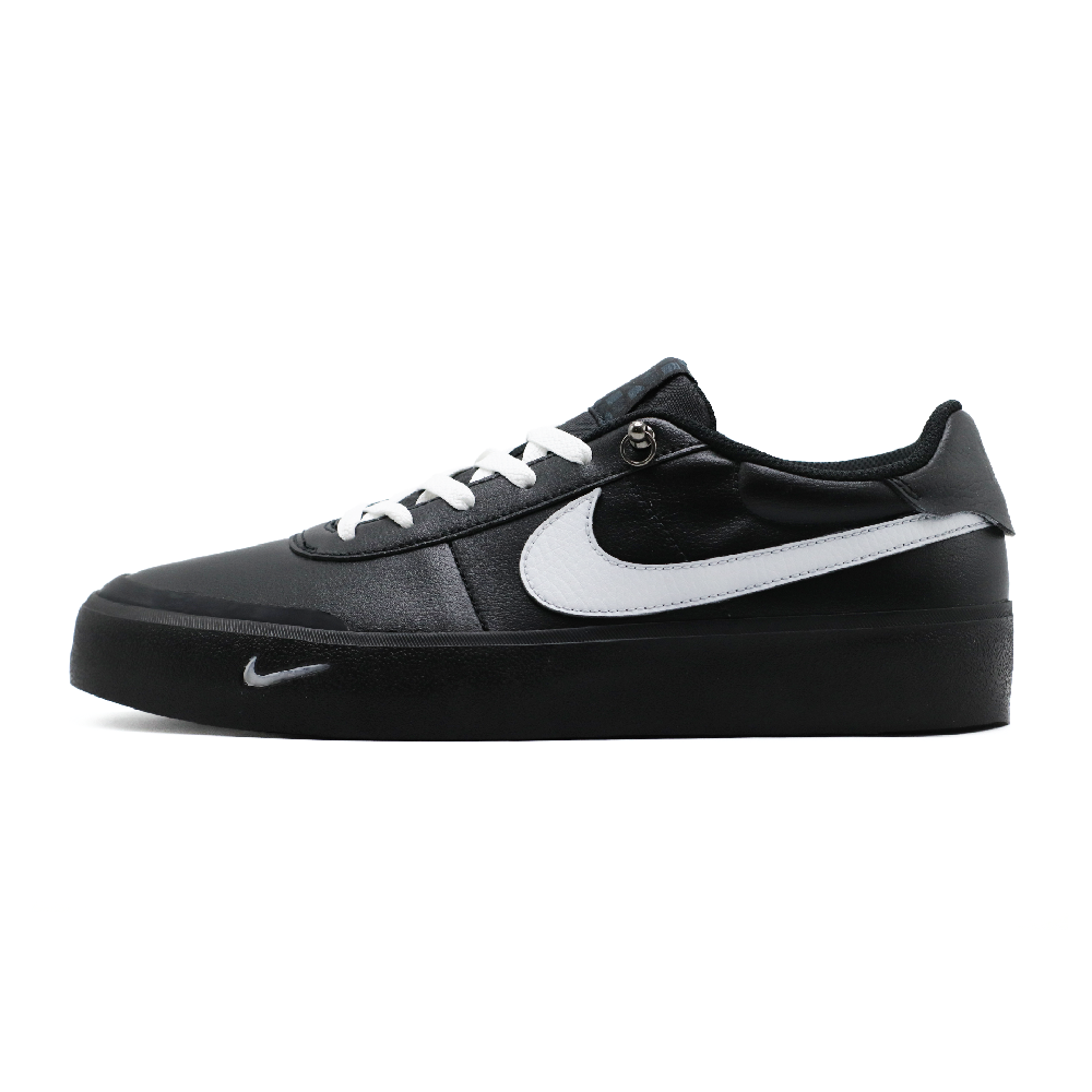 Nike Court Shot Anti Slip Wear Resistant Low Top Skateboard Shoes Men's Black
