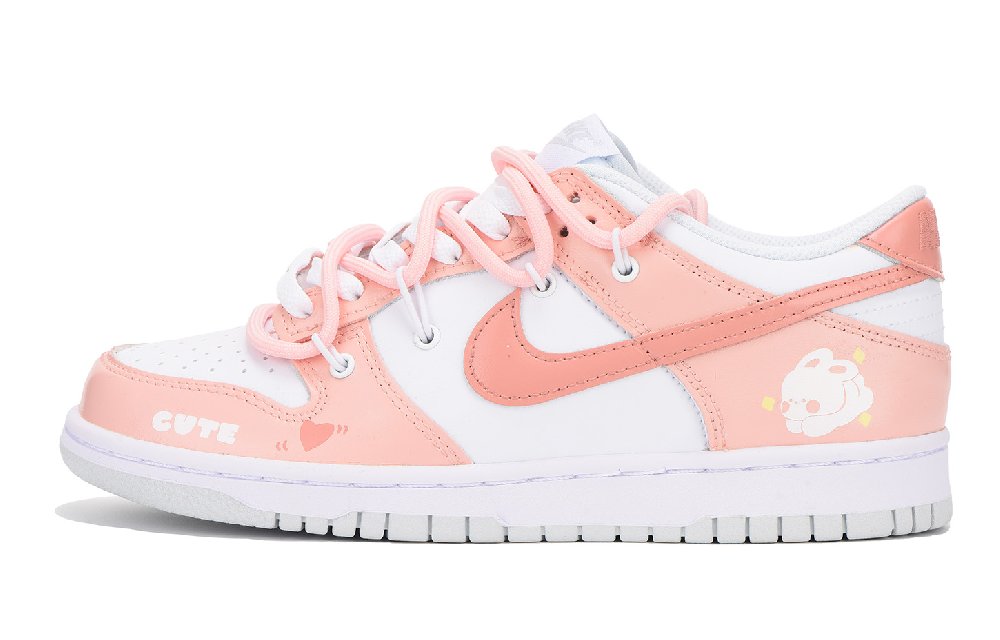 Nike Dunk Skateboard Shoes Women's Low-Top White