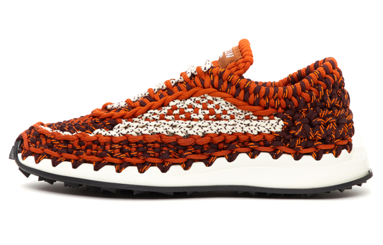 Valentino Crochet Sneakers 'Orange Zest'