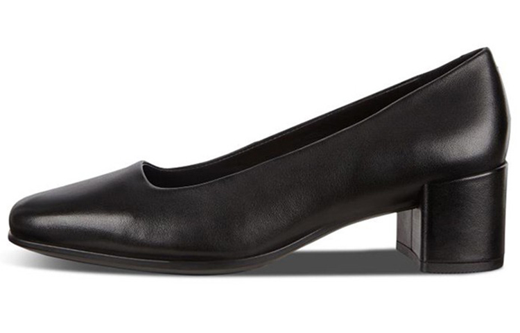 Ecco Body Shaping Collection Chunky Heel Stylish Sandal Women's Black