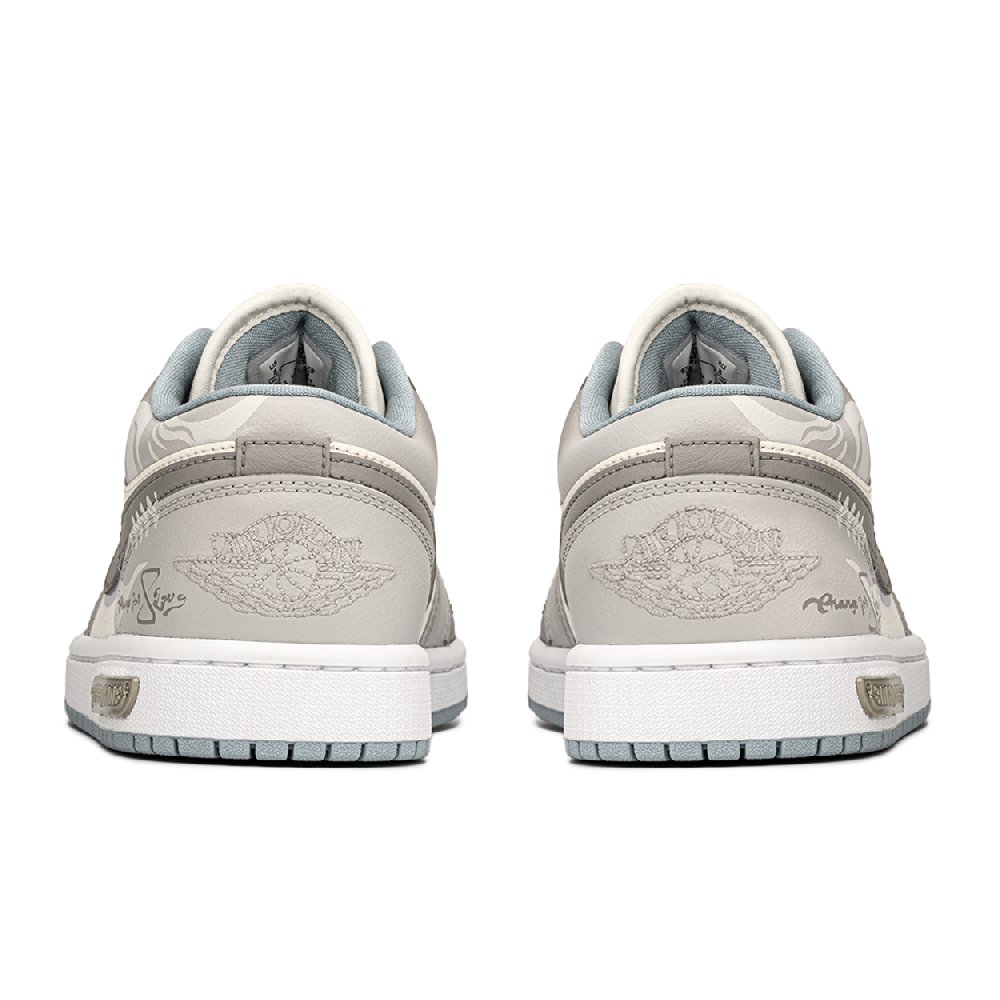 Jordan Air Jordan 1 Vintage Basketball Shoes Women's Low top Greige