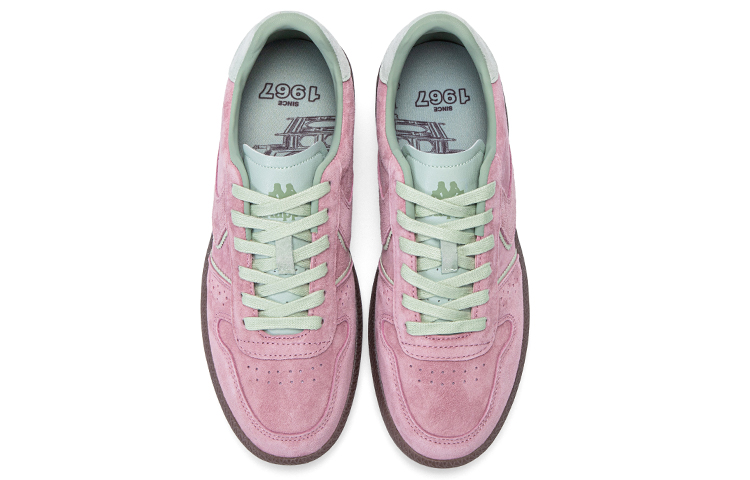 Kappa Frozen Cheese Milkshake Back to Back Slip Resistant Abrasion Resistant Low top Skateboard Shoes Women's Pink купить в интернет-магазине Yoocart с быстрой доставкой по России.