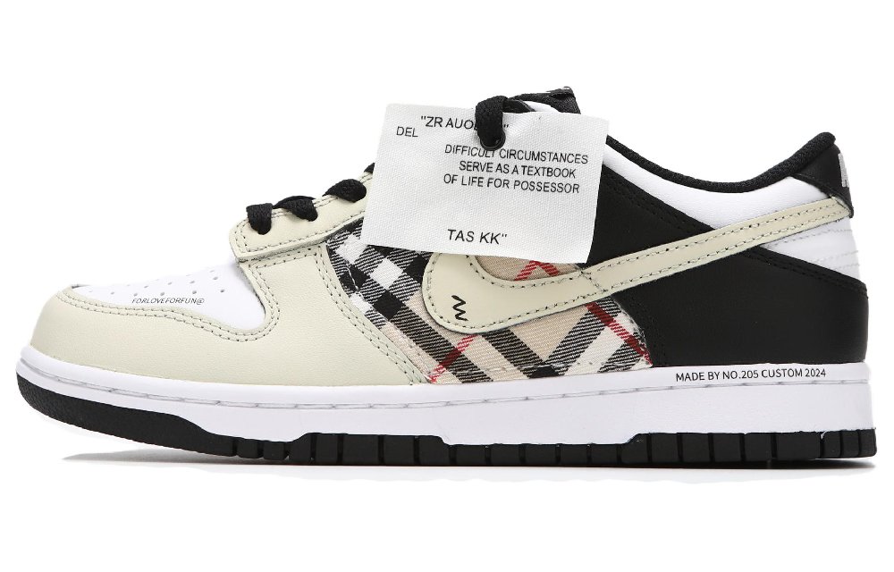 Nike Dunk Low Retro Panda Anti-Slip Wear-Resistant Low-Top Skateboard Shoes Men's Black White