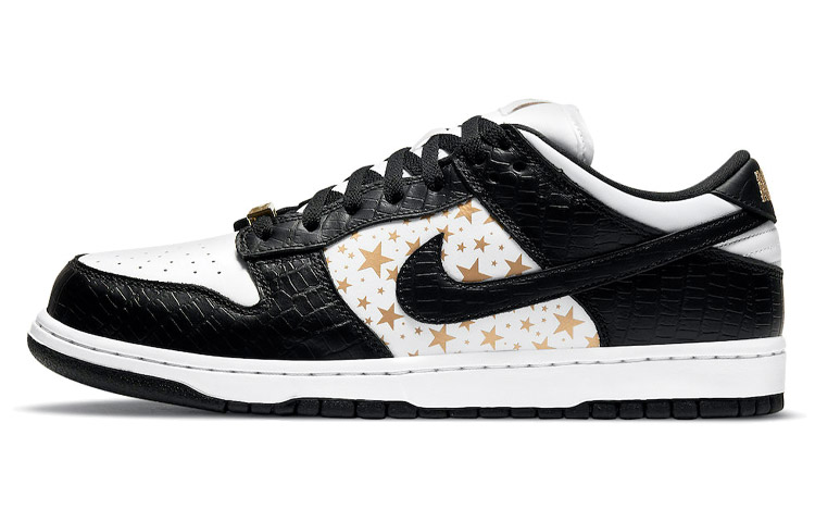 Nike Sb Dunk Low Supreme Stars Black 2021
