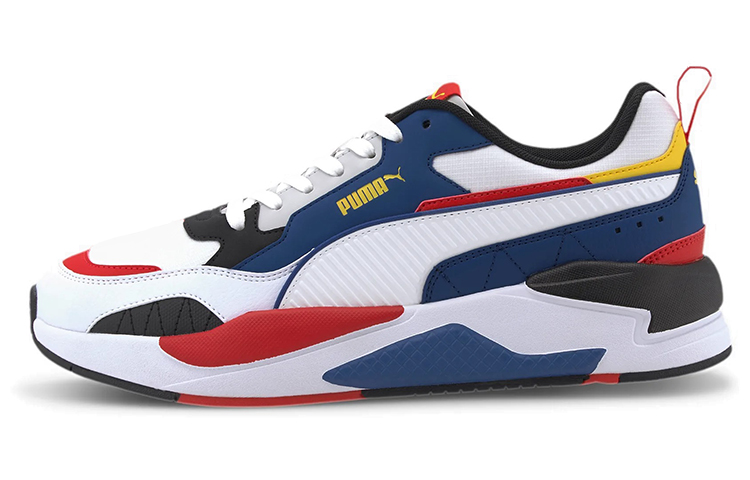 PUMA X Ray 2 Square Pack Low Running Shoes Blue/Red/White