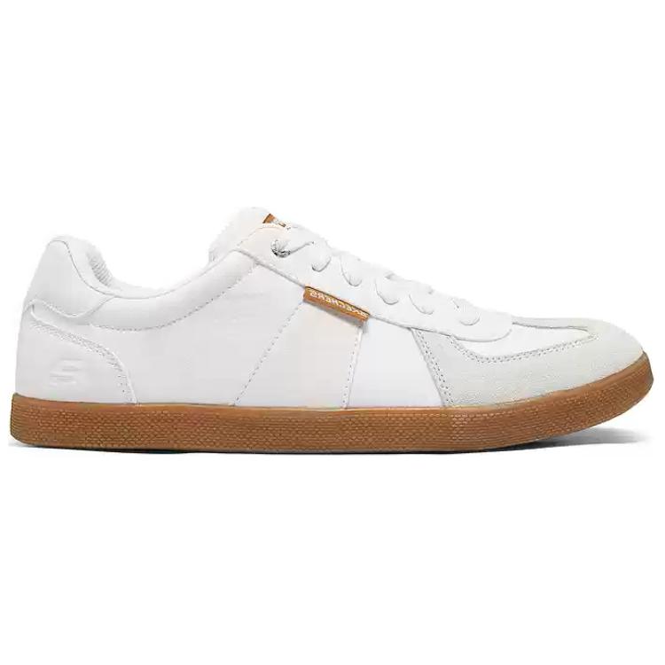 Skechers Low Top Skateboard Shoes Men's White