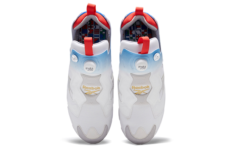 Reebok Instapump Fury Fading Tri Color White купить в интернет-магазине Yoocart с быстрой доставкой по России.