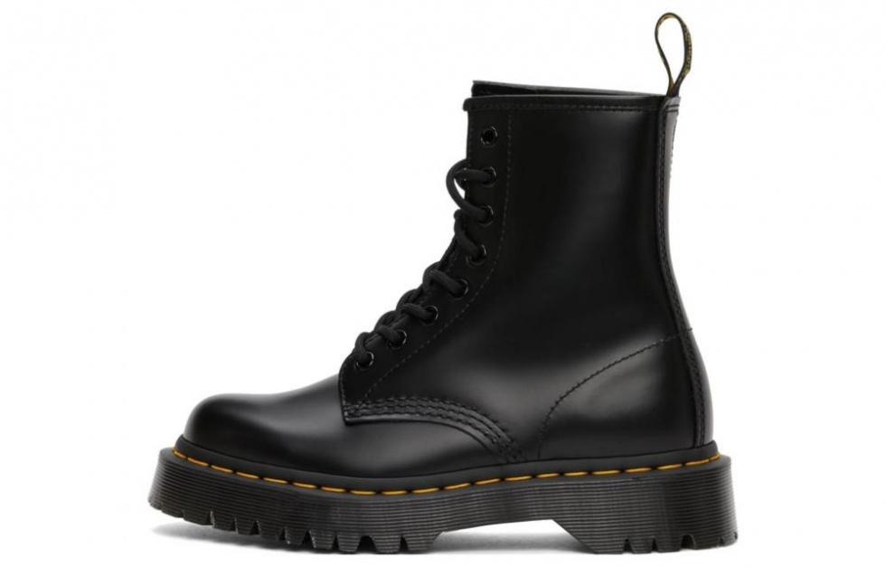 Dr. Martens 1460 Bex Smooth Leather Platform Boot 'Black'