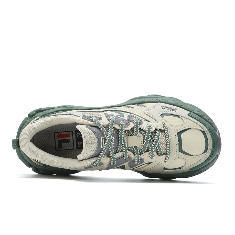 FILA Fern Slip-Resistant Low-Top Running Shoes Women's Green