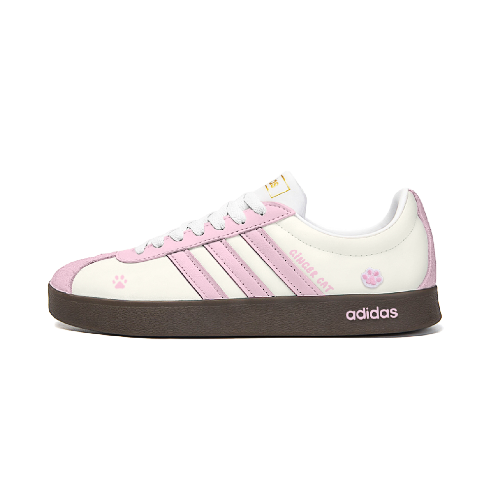 Adidas Neo VL Court 2.0 Skateboard Shoes Unisex Low Top Pink/White