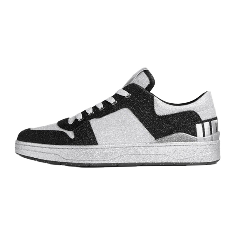 Jimmy Choo Florent Low Top Skateboard Shoes Men's Black