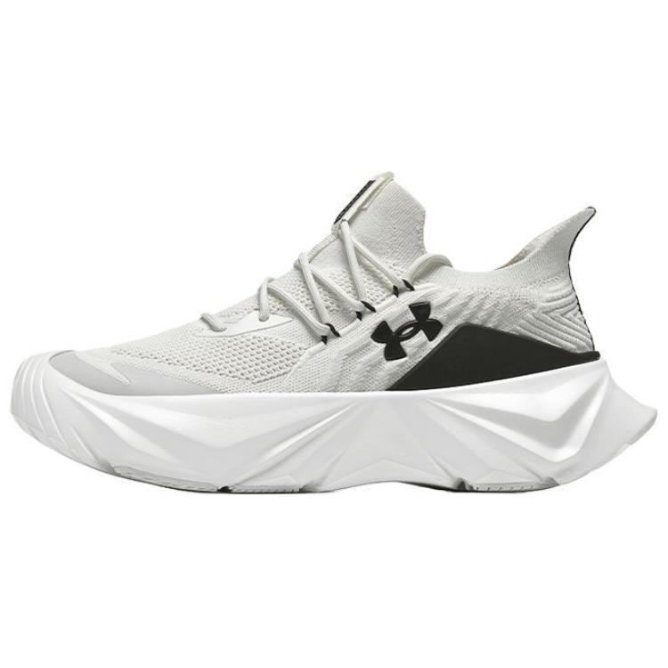 Under Armour Outdoor Anti Slip Wear Resistant Low Top Casual Shoes Unisex White