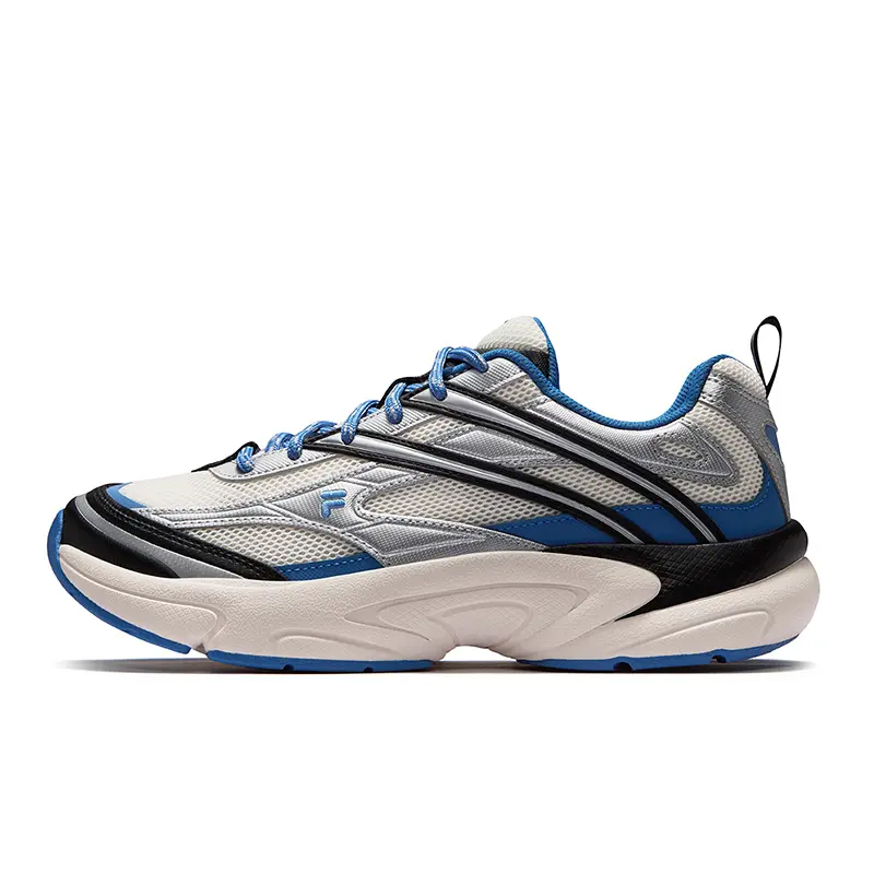 FILA FUSION LIGHT Trail Shoes Low Top Running Shoes Men's Beige Blue