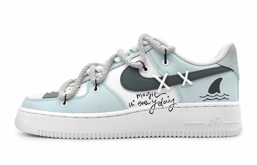 Nike Air Force 1 Low LE Low-Top Skateboard Shoes GS Blue
