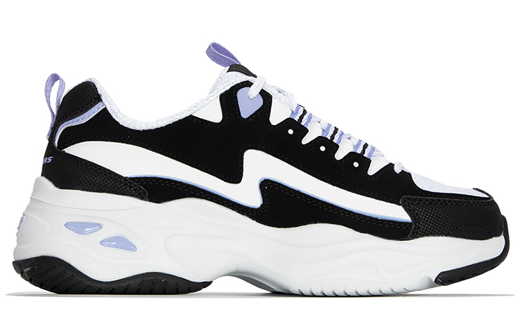 Skechers D'LITES 4.0 'Black Purple' Women's