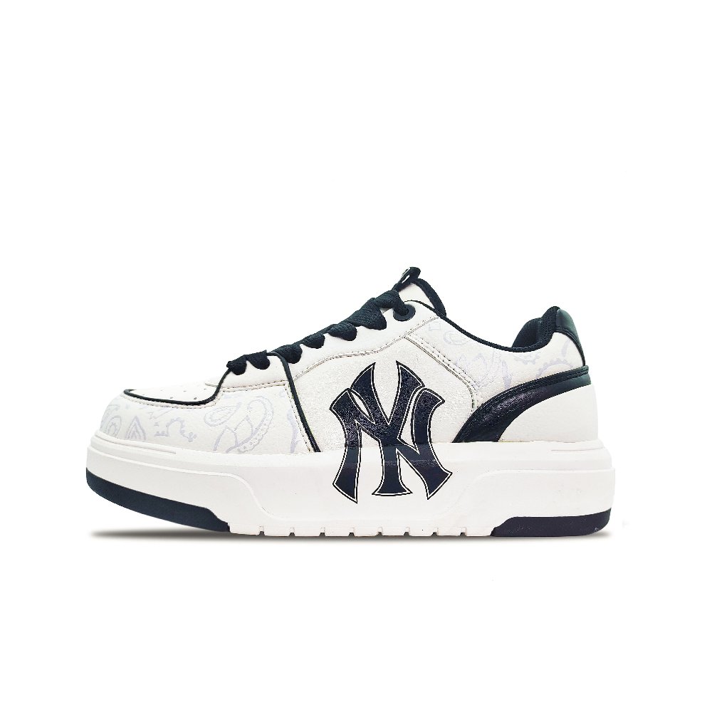 MLB Chunky Liner Low Top Skateboard Shoes Unisex White