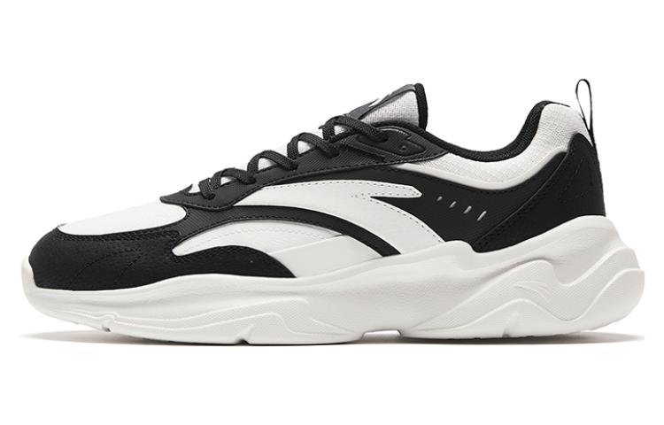 Anta Chaobai Gz Low-Top Casual Shoes Women's Black White