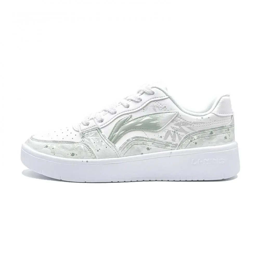 LiNing Acer Truncatum Wear resistant And Lightweight Low top Skateboard Shoes Men's Green